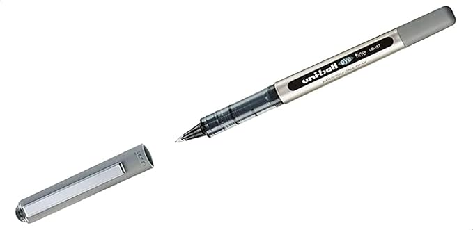 Uni-Ball Ub-157 Eye Fine Rollerball Pen - Black, 0.7 Mm